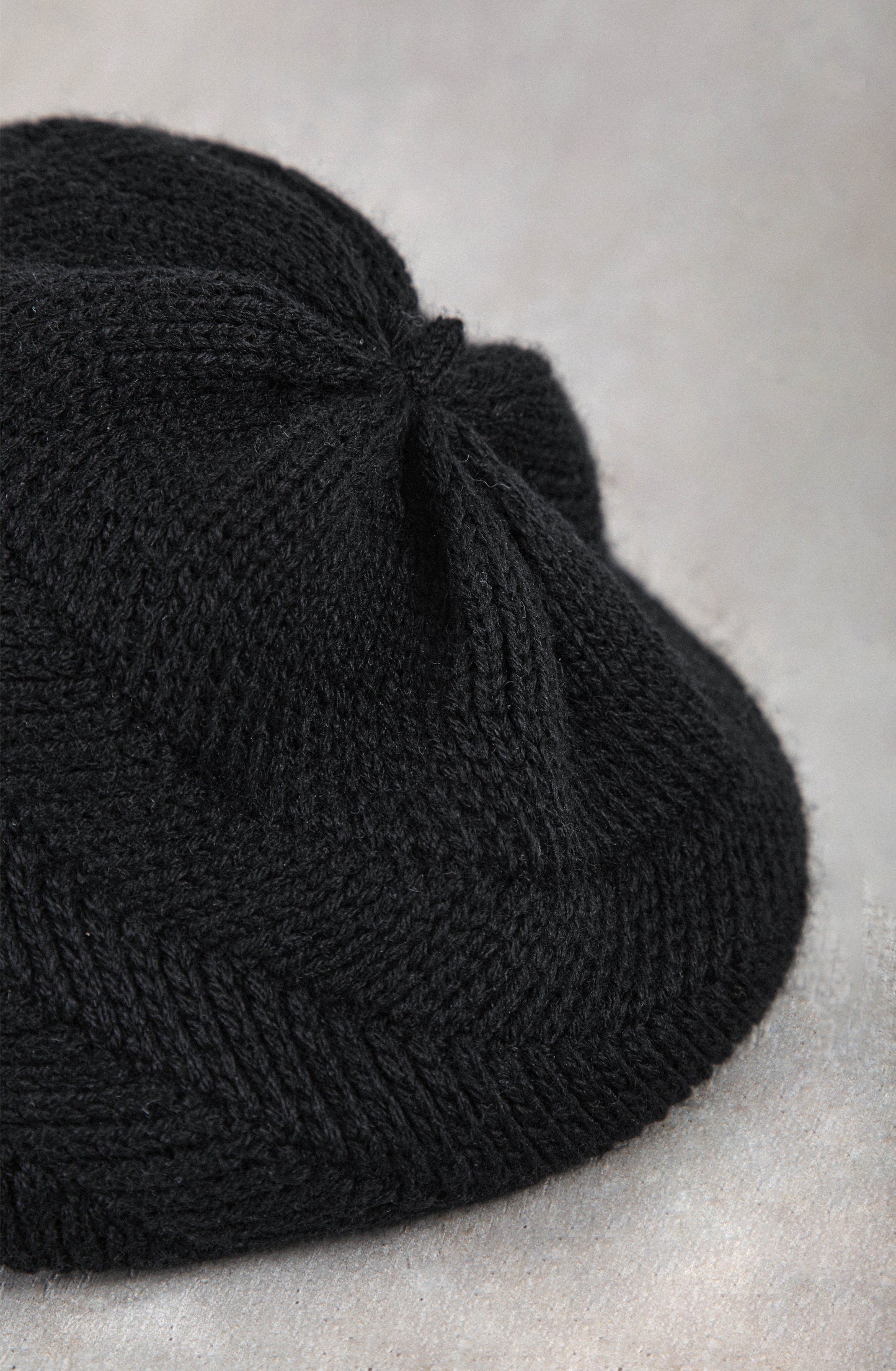 Boina Tejida Black