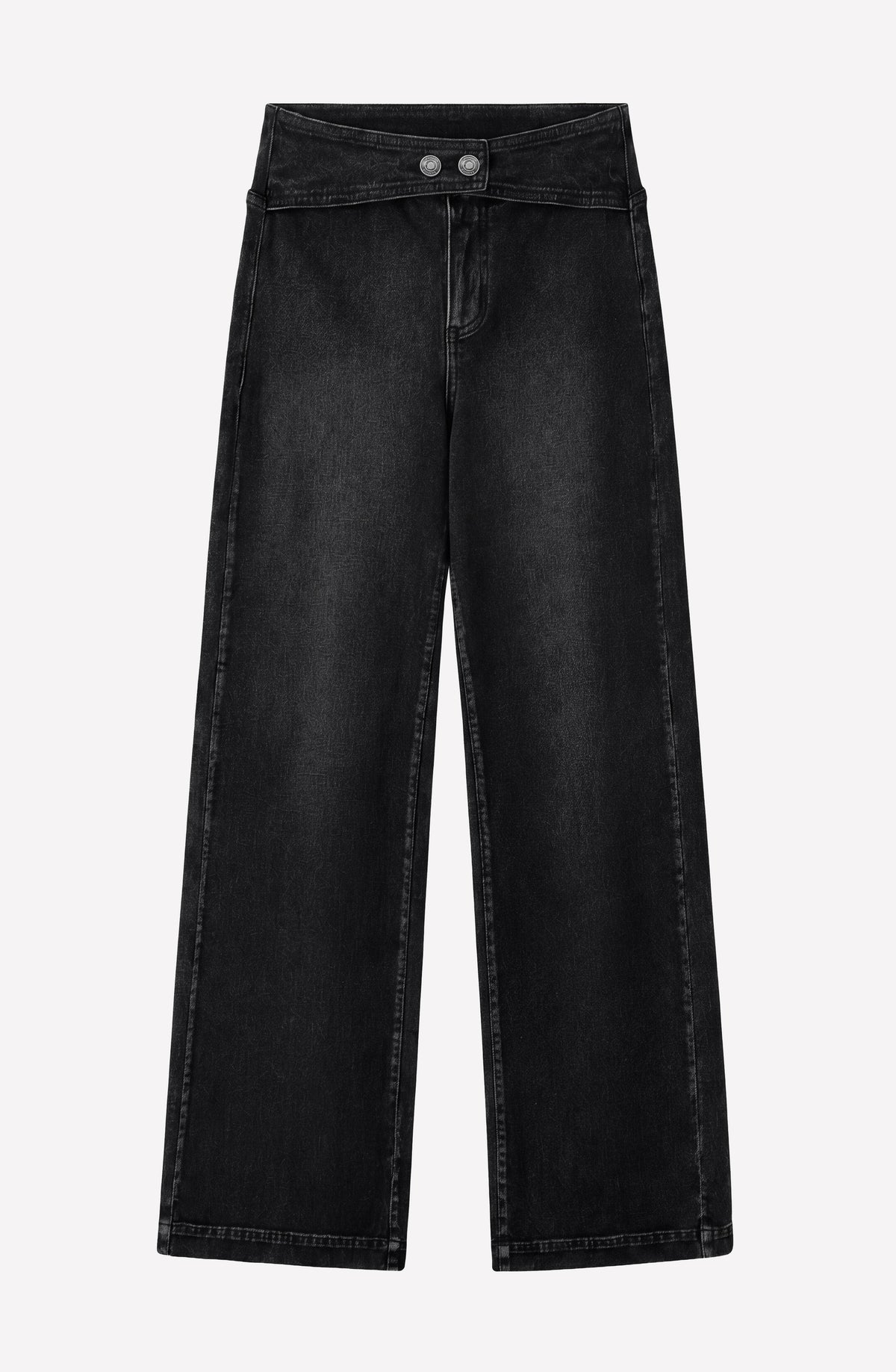 Pantalón Pretina Dos Botones Grey