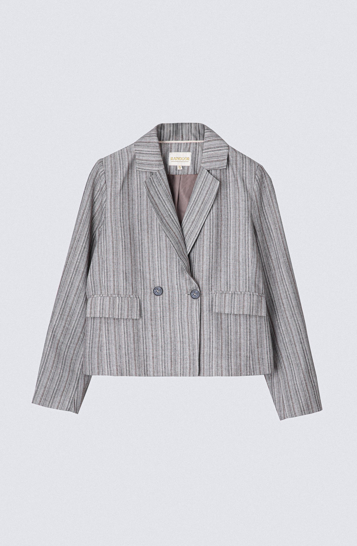 Blazer Corto Lurex Grey