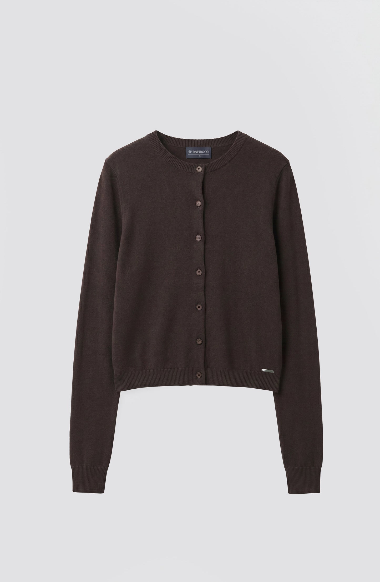 Cardigan Botones Brown
