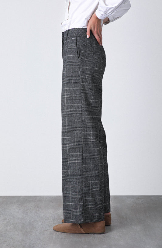 Pantalón Tejido Lurex Grey