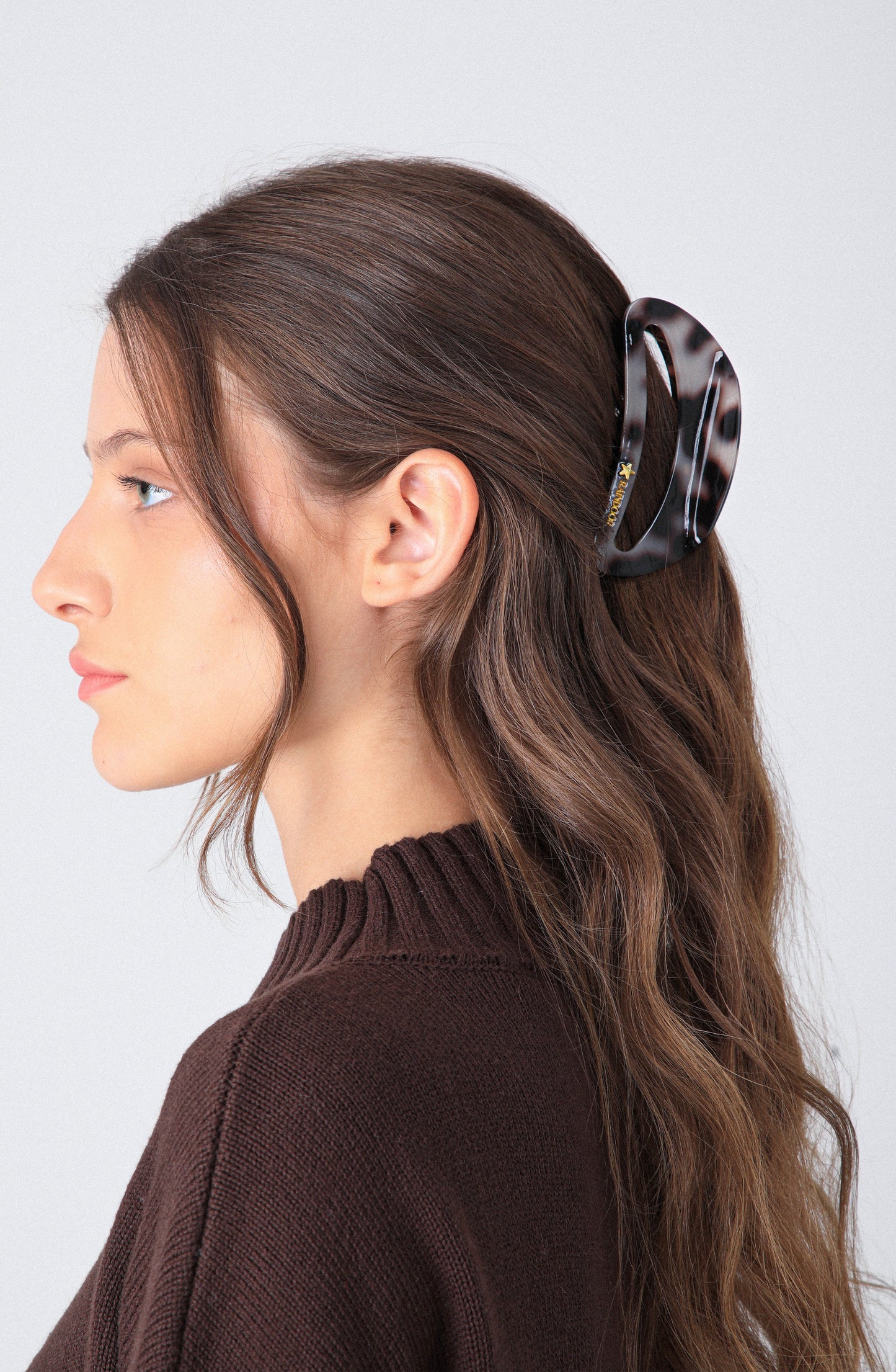 Pinza Print Brown