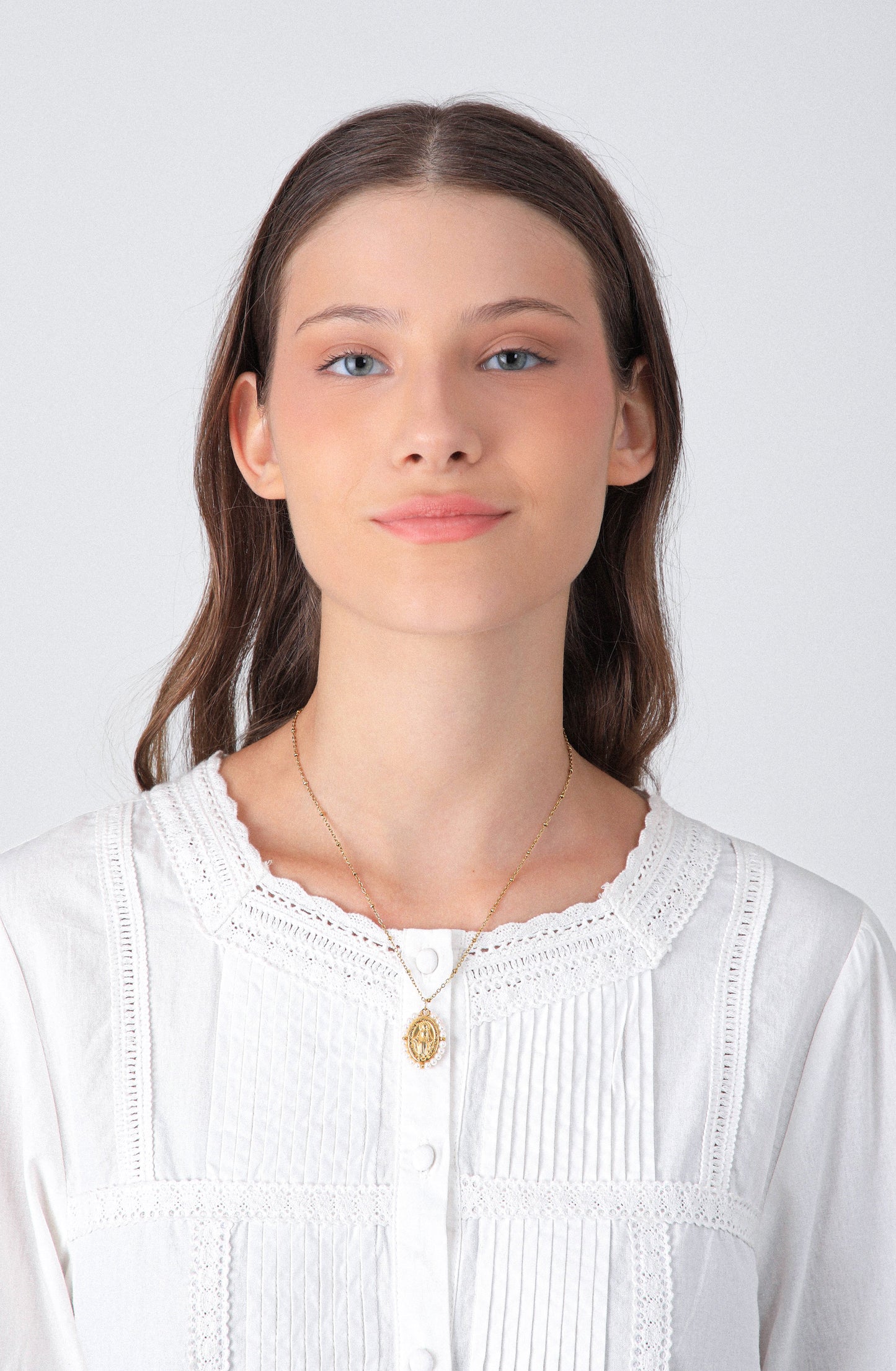 Collar Virgen Pearl
