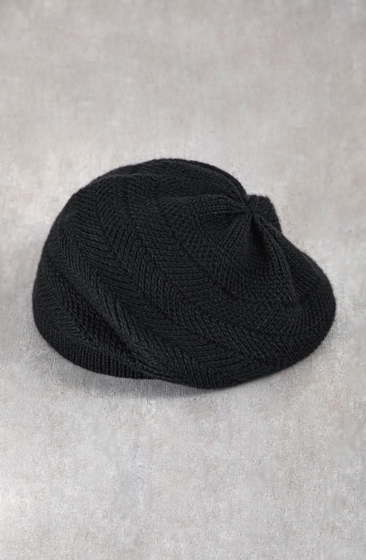 Boina Tejida Black