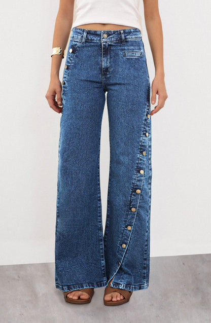 Pantalón Cruzado Botones