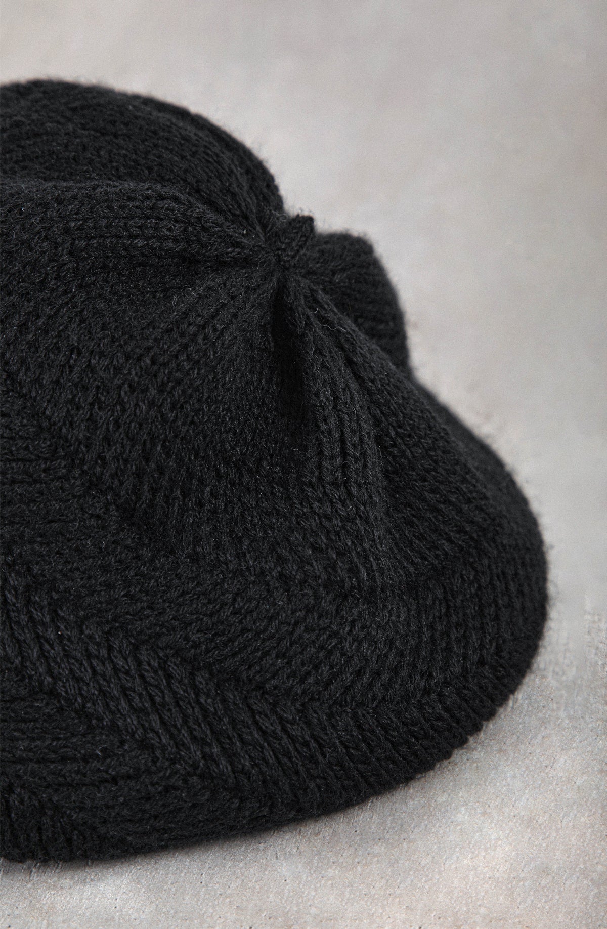 Boina Tejida Black