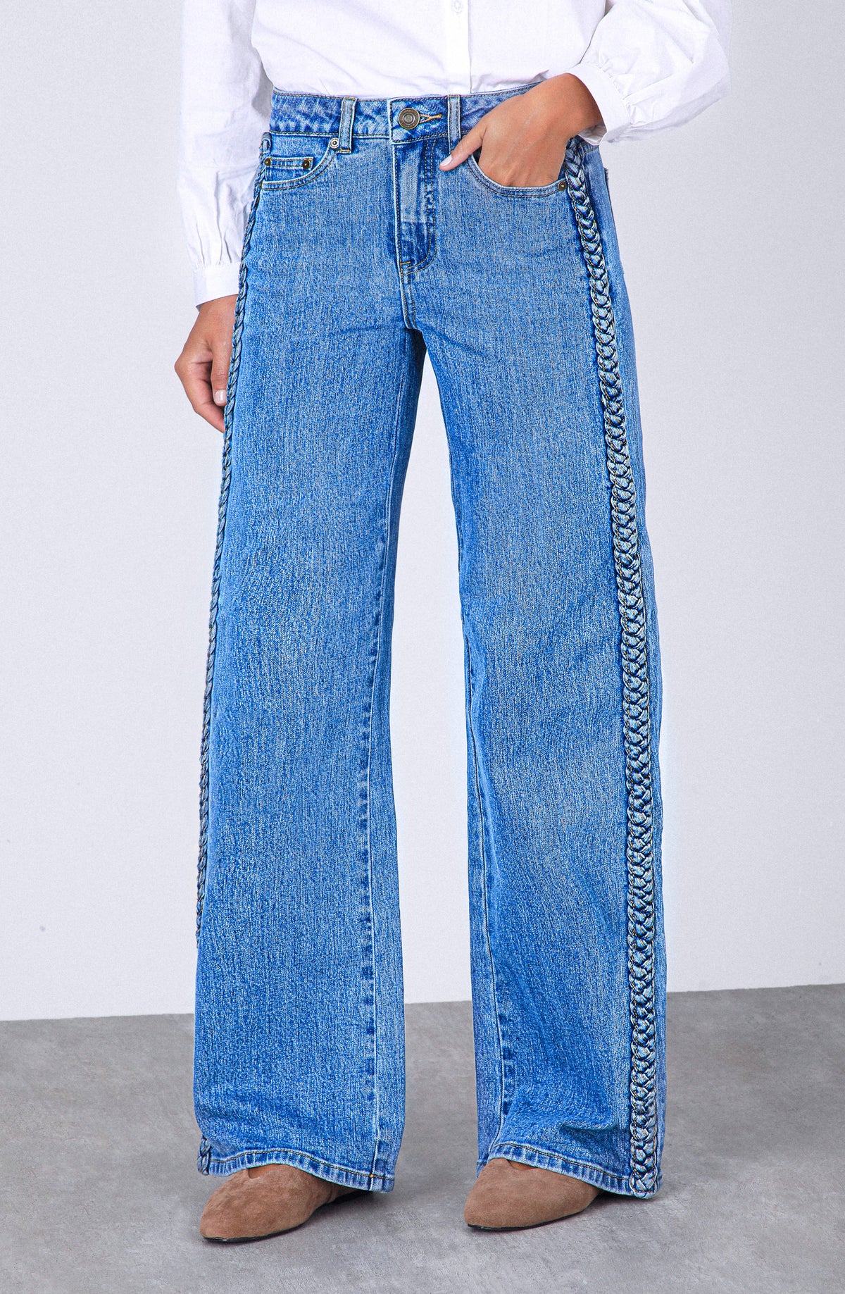 Pantalón Nudos Blue