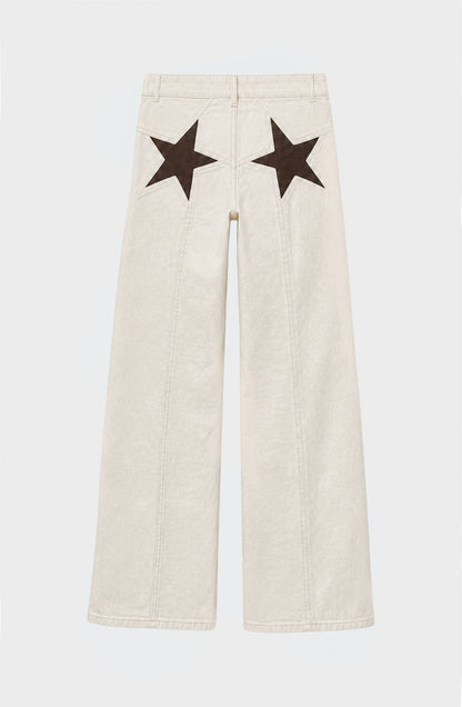 Pantalón Estrella Pocket Ecru