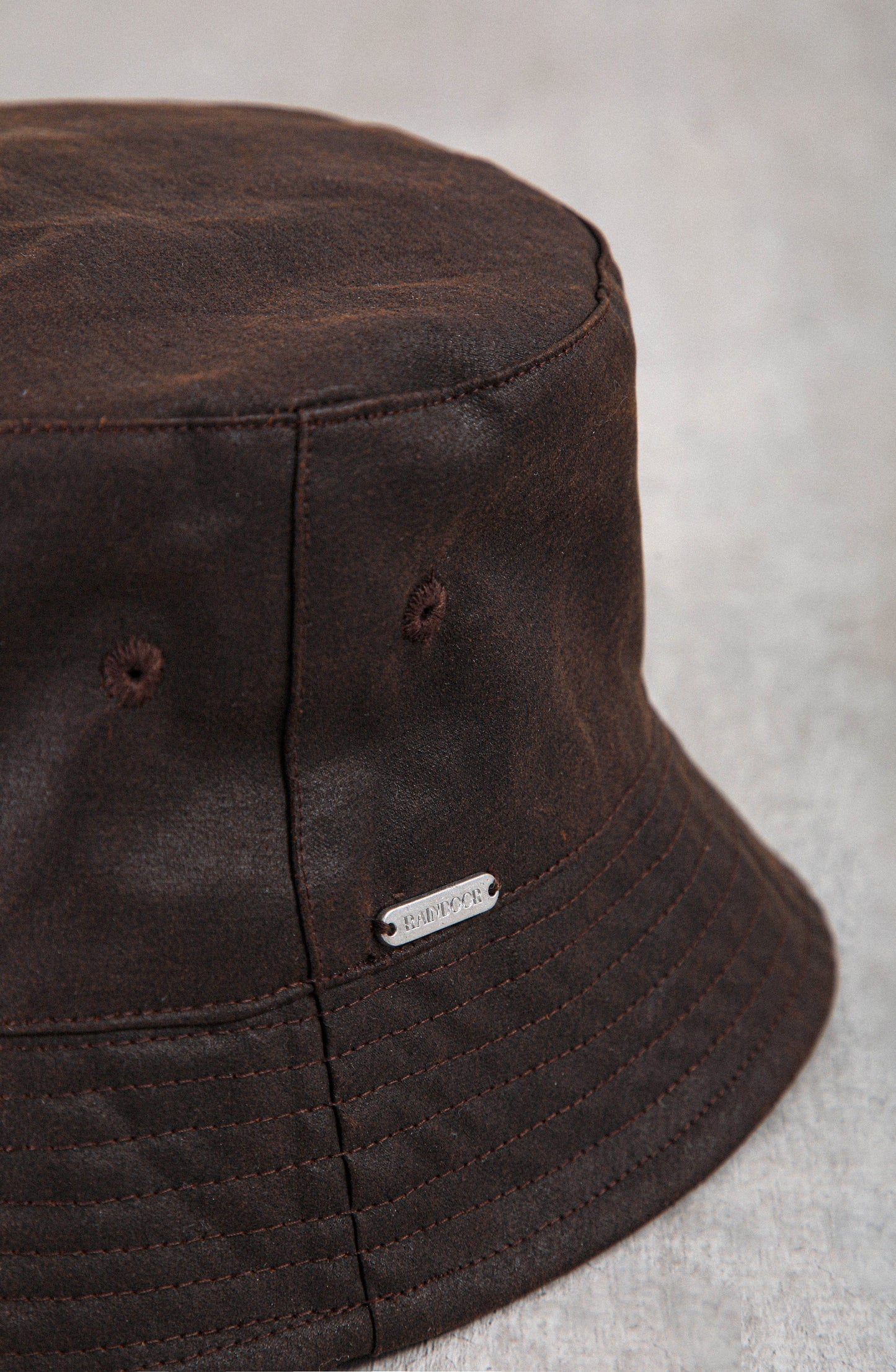 Bucket Hat Encerado Brown
