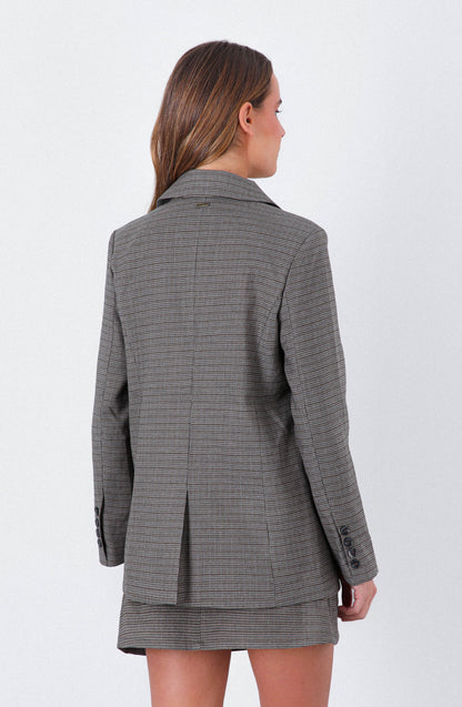 Blazer Tejido Brown