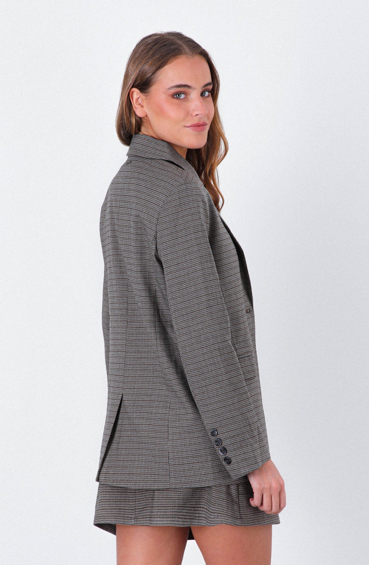 Blazer Tejido Brown