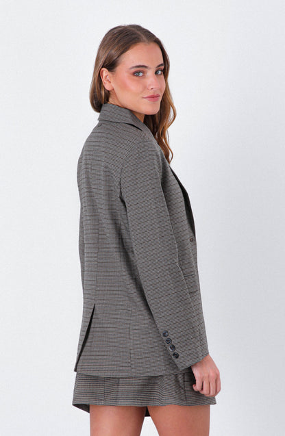 Blazer Tejido Brown