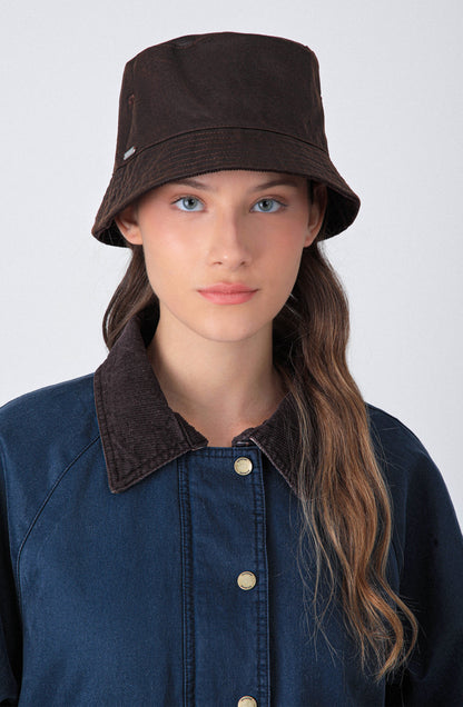Bucket Hat Encerado Brown
