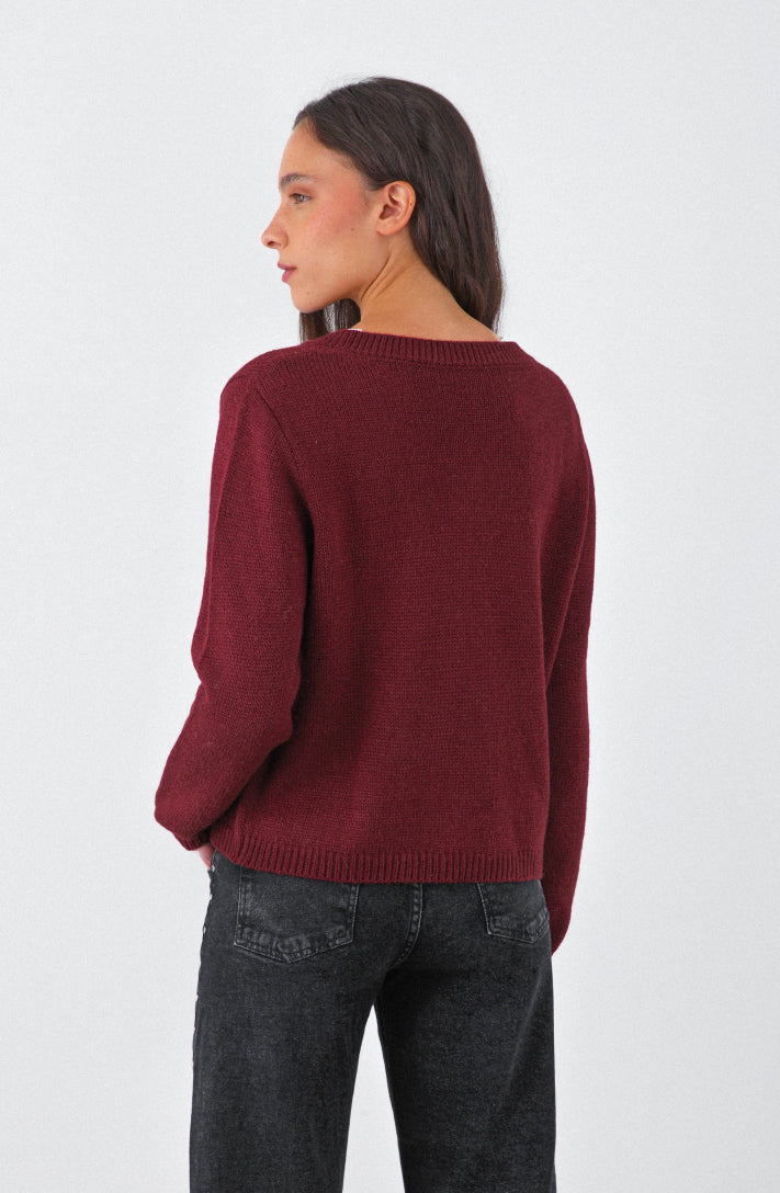 Cardigan Cinta Red