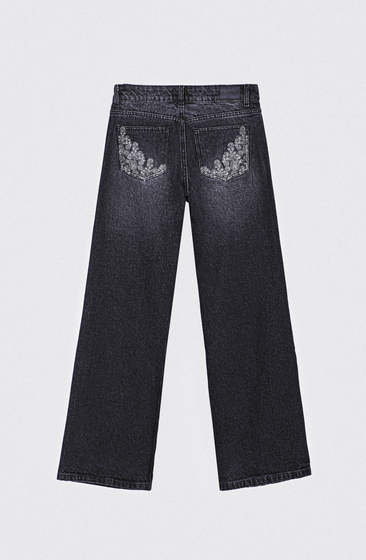Pantalón Paisley Lurex Black
