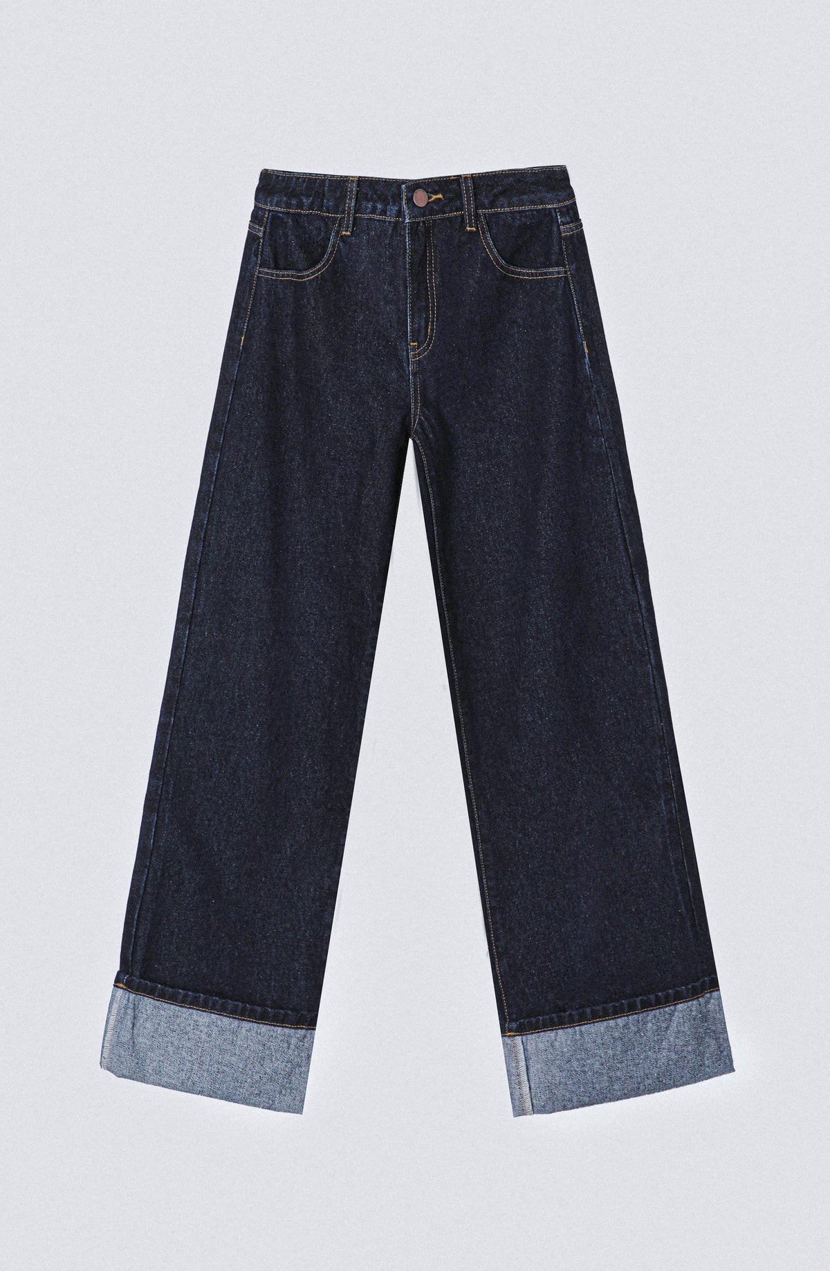 Pantalón Logo Bordado Navy