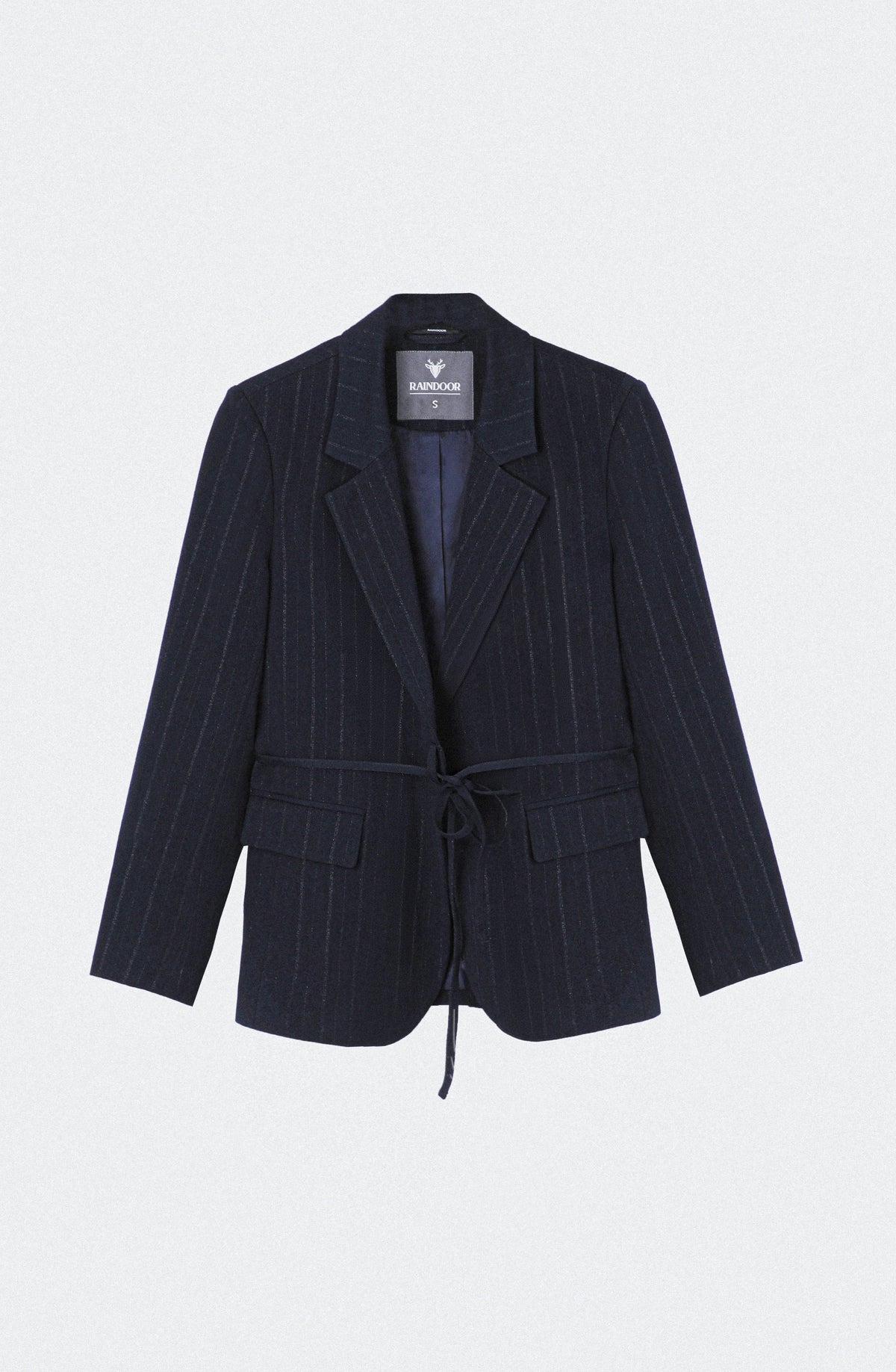 Blazer Lineas Lurex Navy