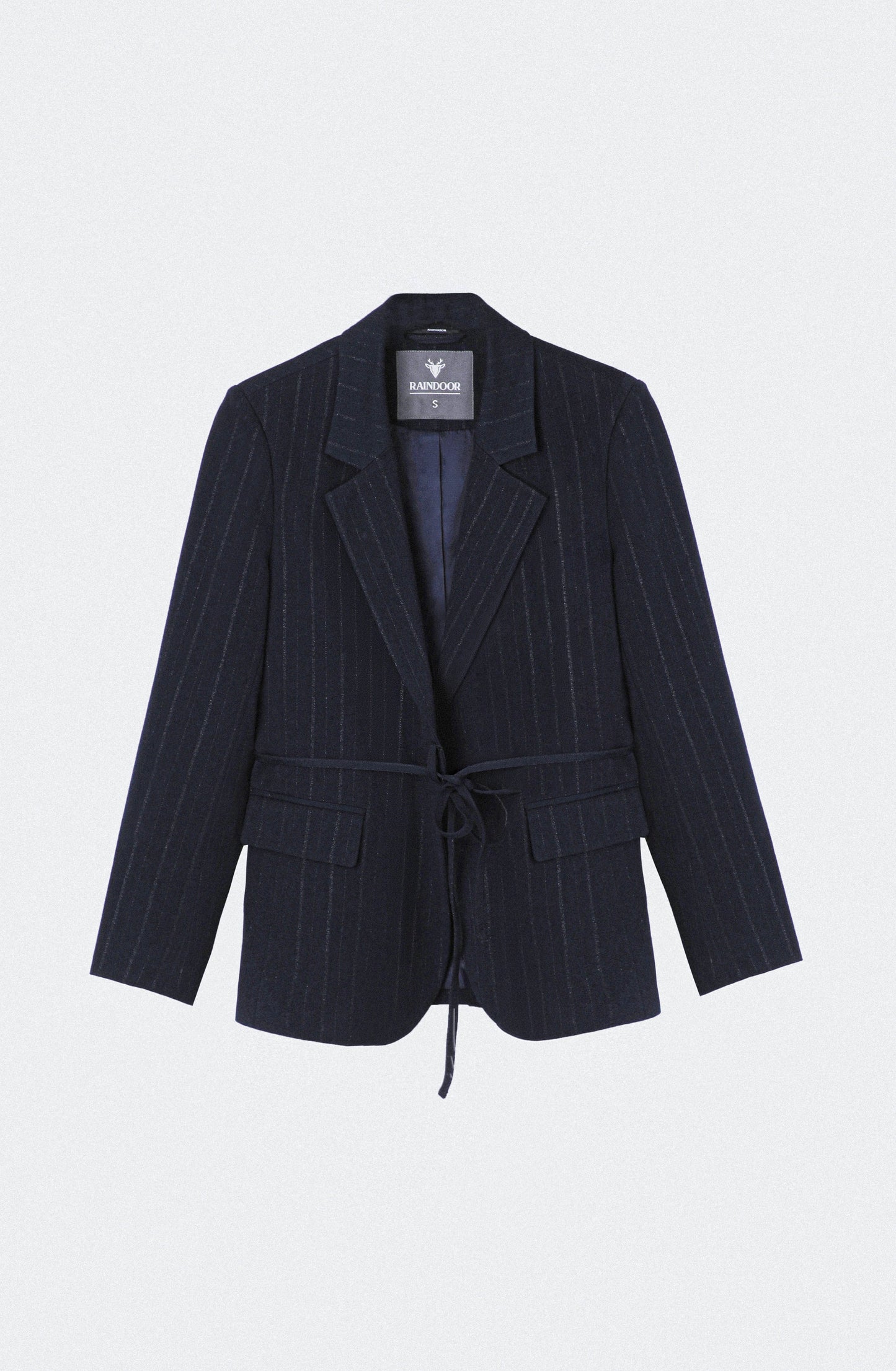 Blazer Lineas Lurex Navy
