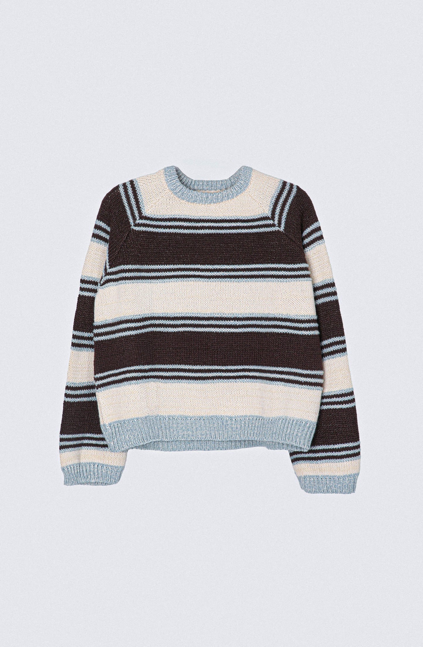 Sweater Rayas Ecru