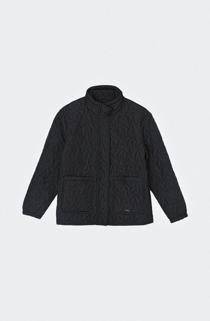 Puffa Quilted Estrellas Black