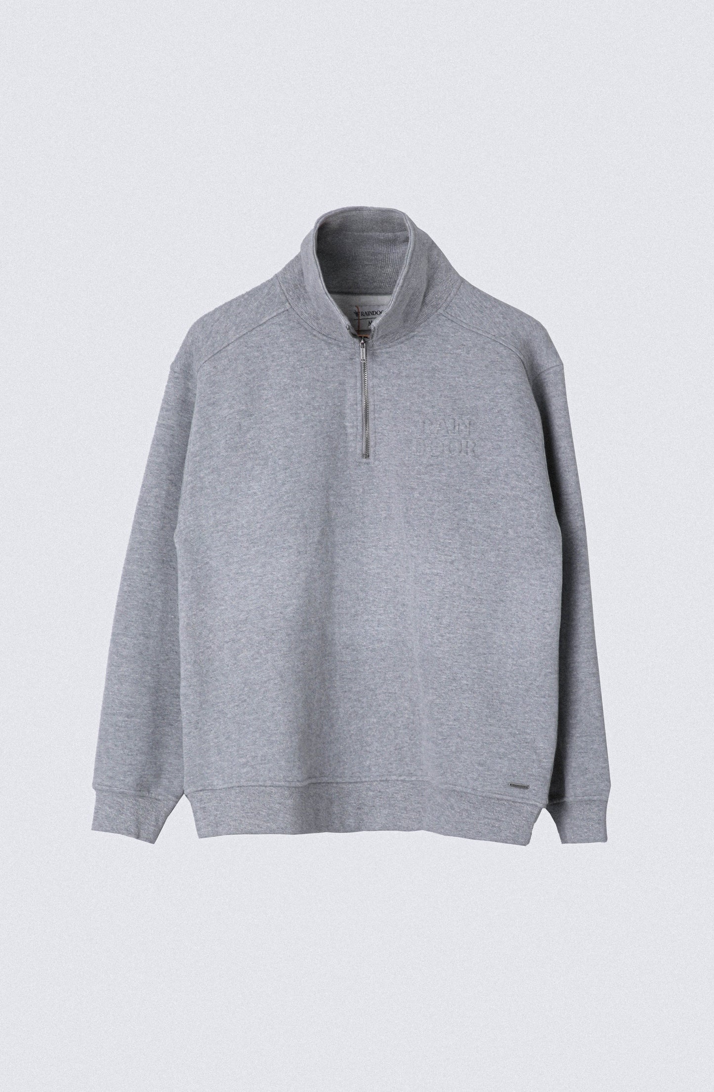 Polera Mid Zipper Grey Melange