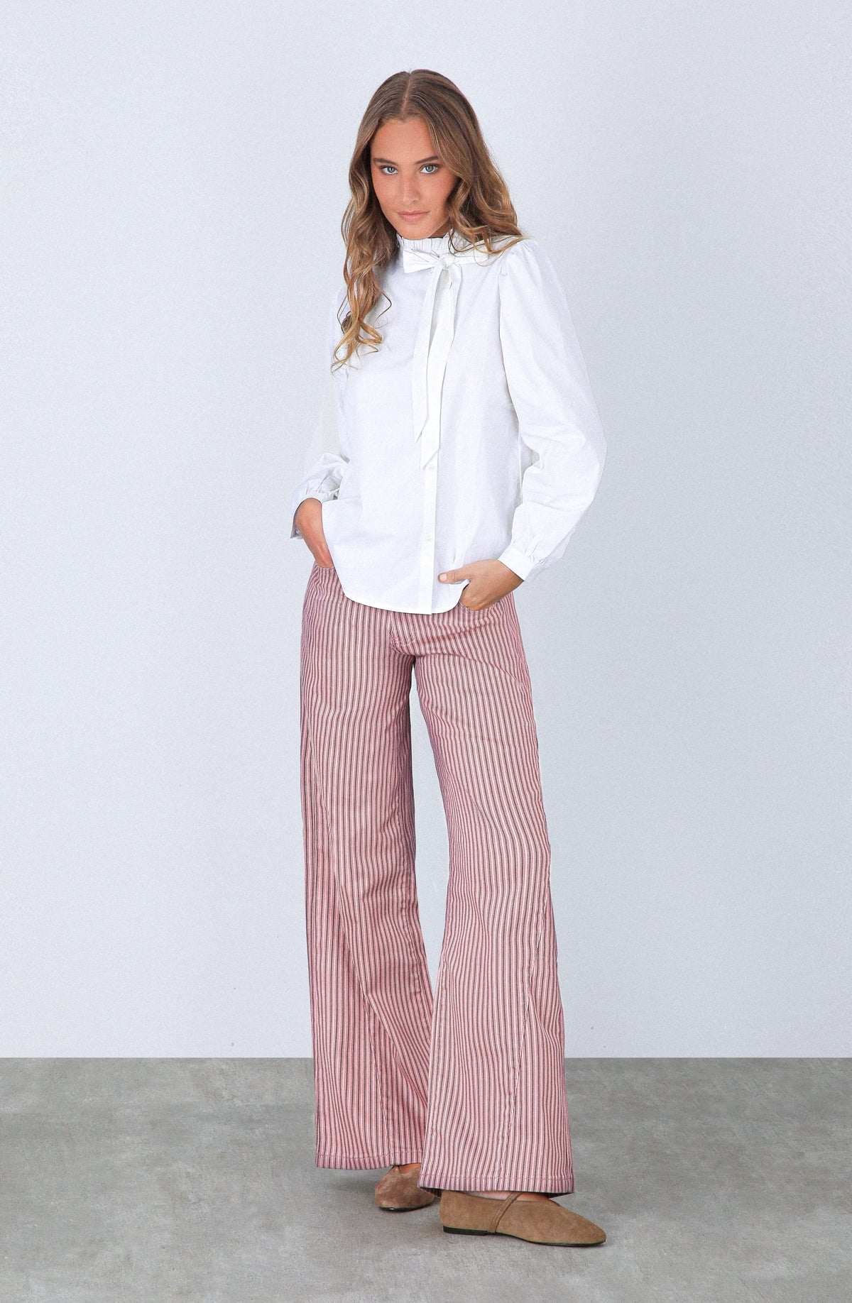 Pantalón Rayas Rose