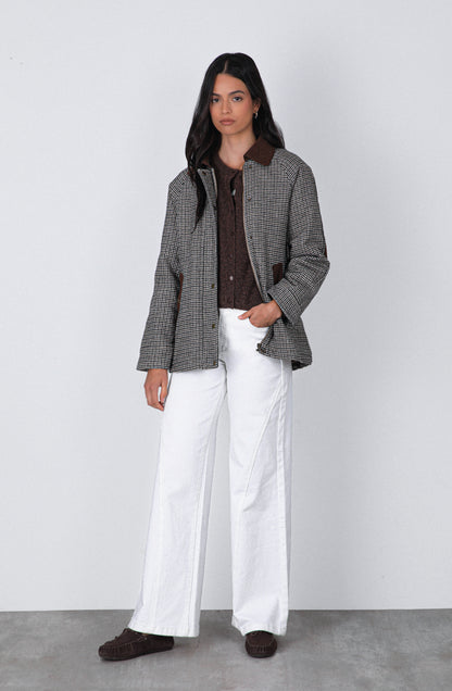Casaca Tejida Print