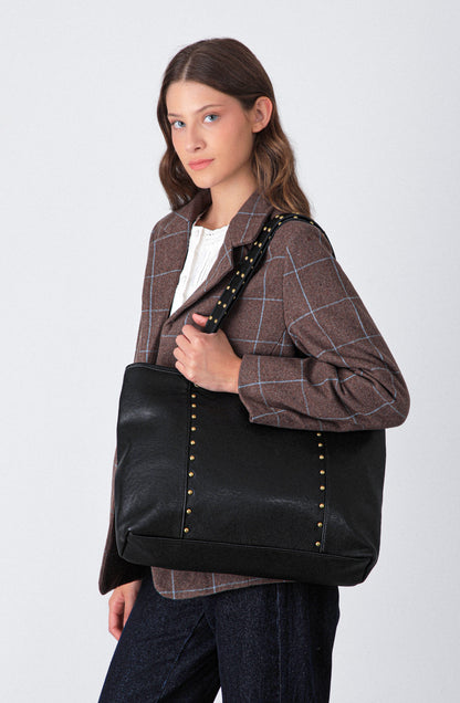 Shopper Tachas Black