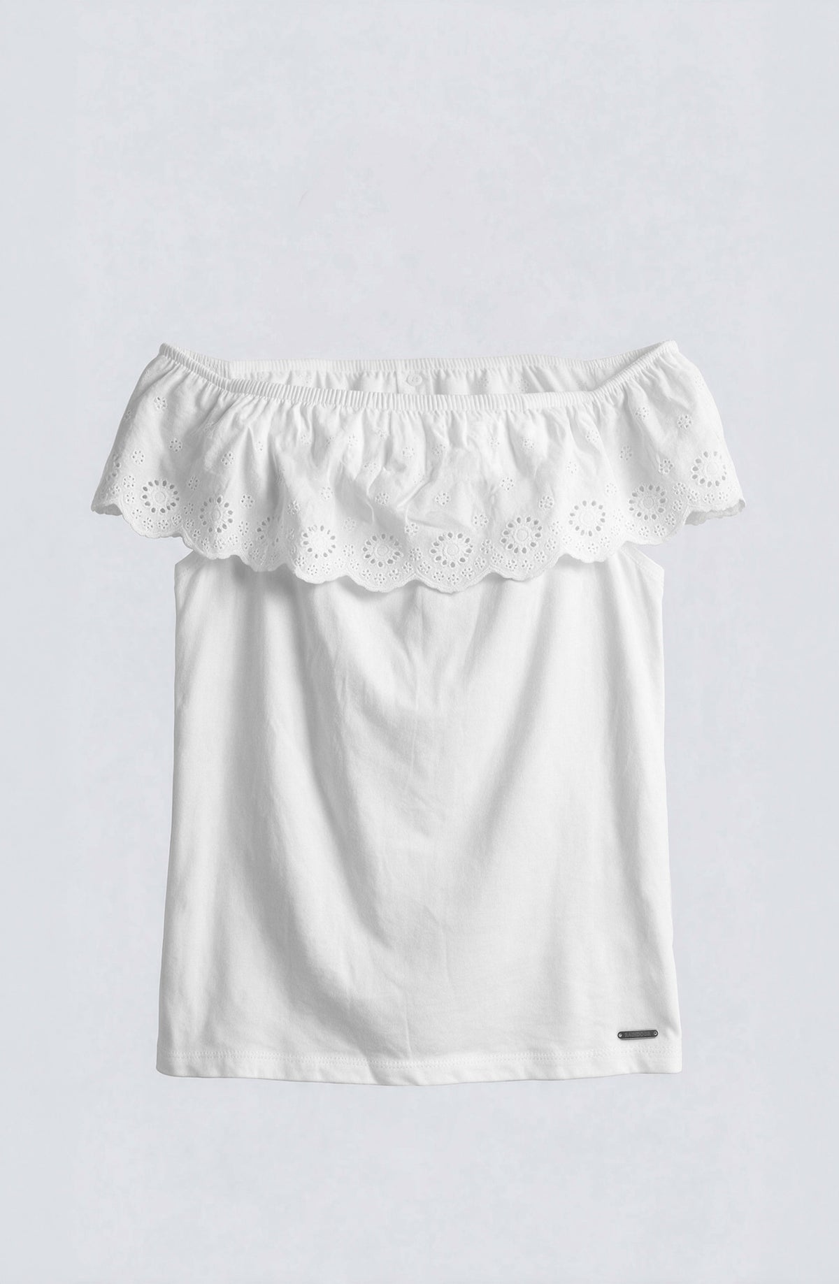 Top Bordado White
