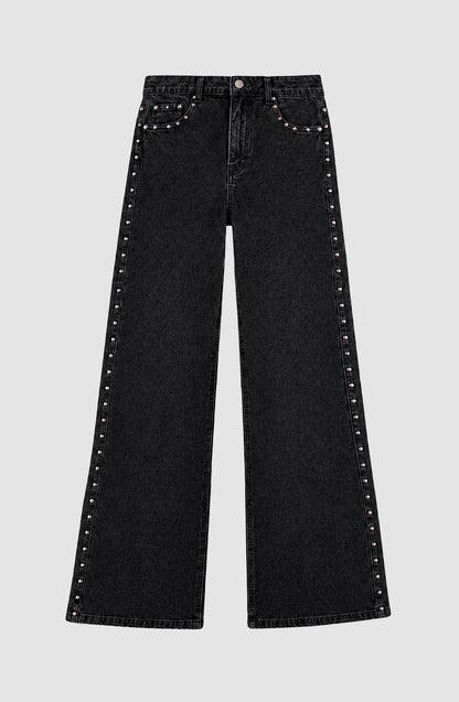Pantalón Straight Estrella Black