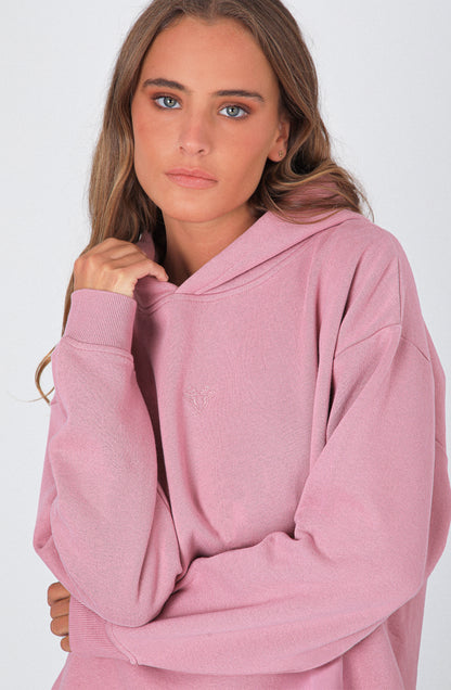 Polera Hoodie Reno Pink