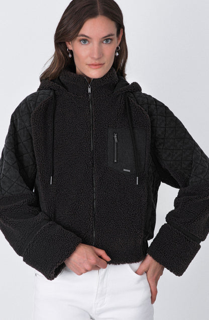 Chiporro Sherpa Quilted Grey