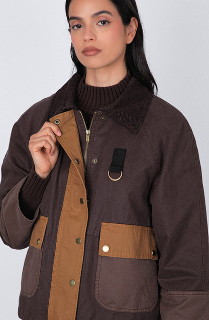 Casaca Encerada Brown