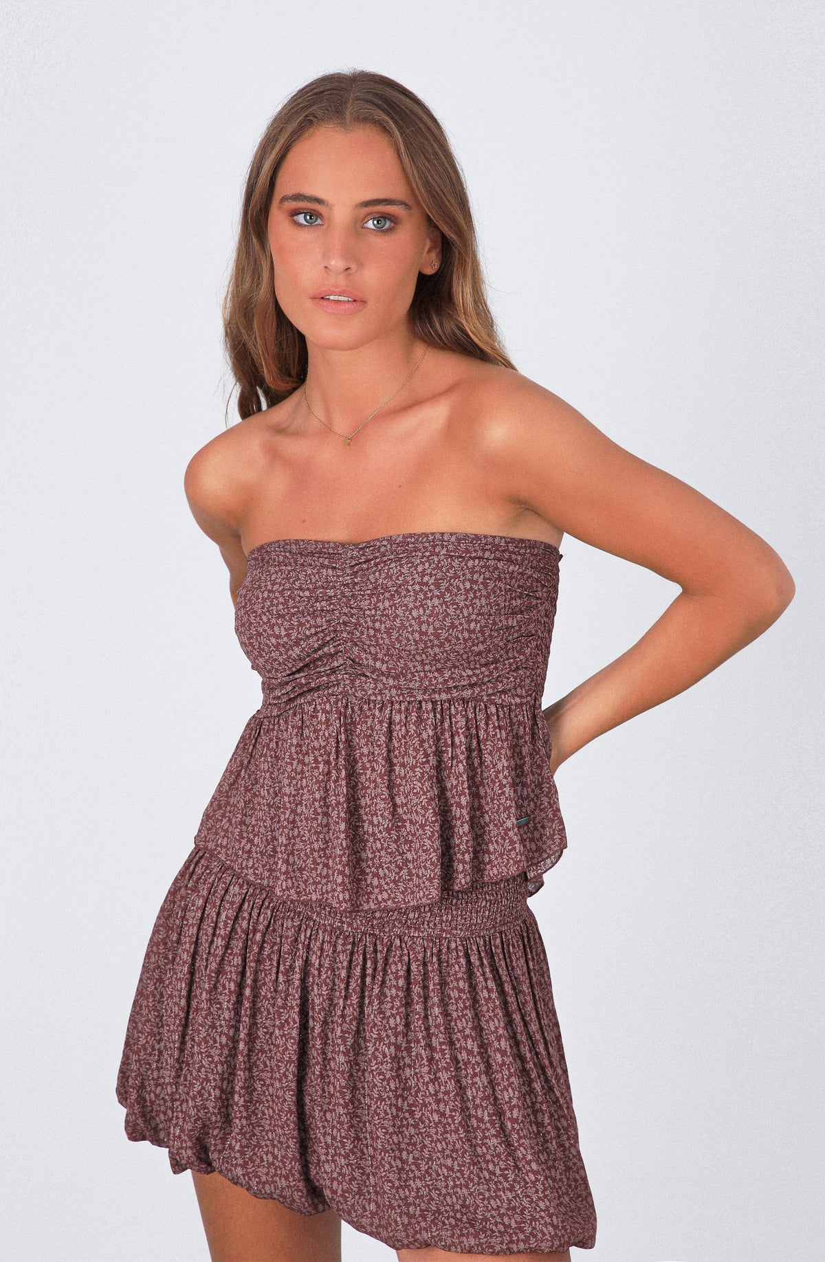 Top Lurex Print