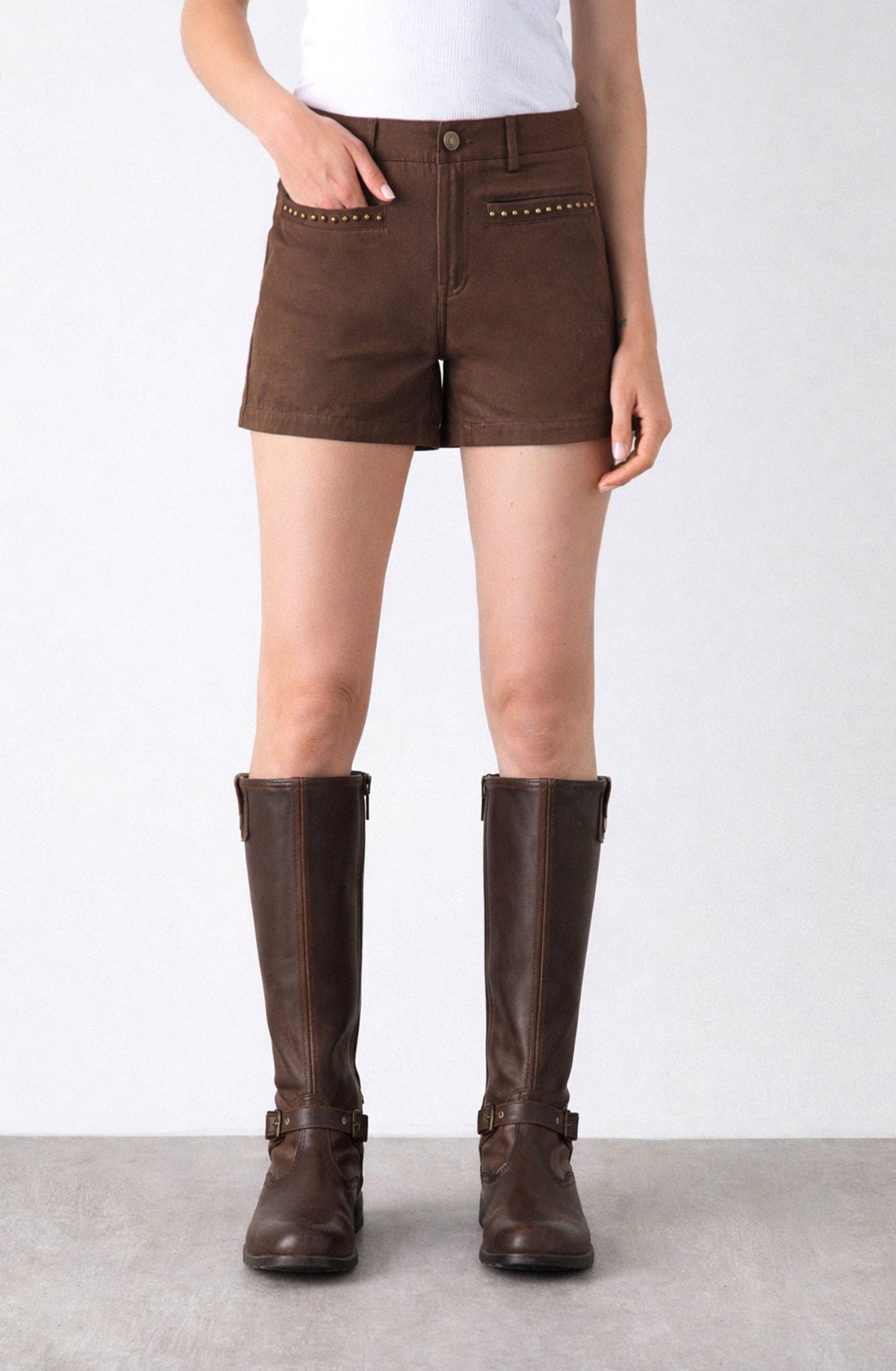 Short Tachas Brown