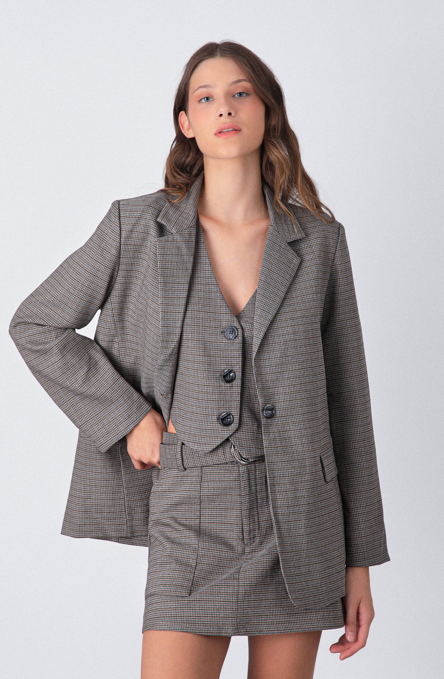 Conjunto Tejido Brown