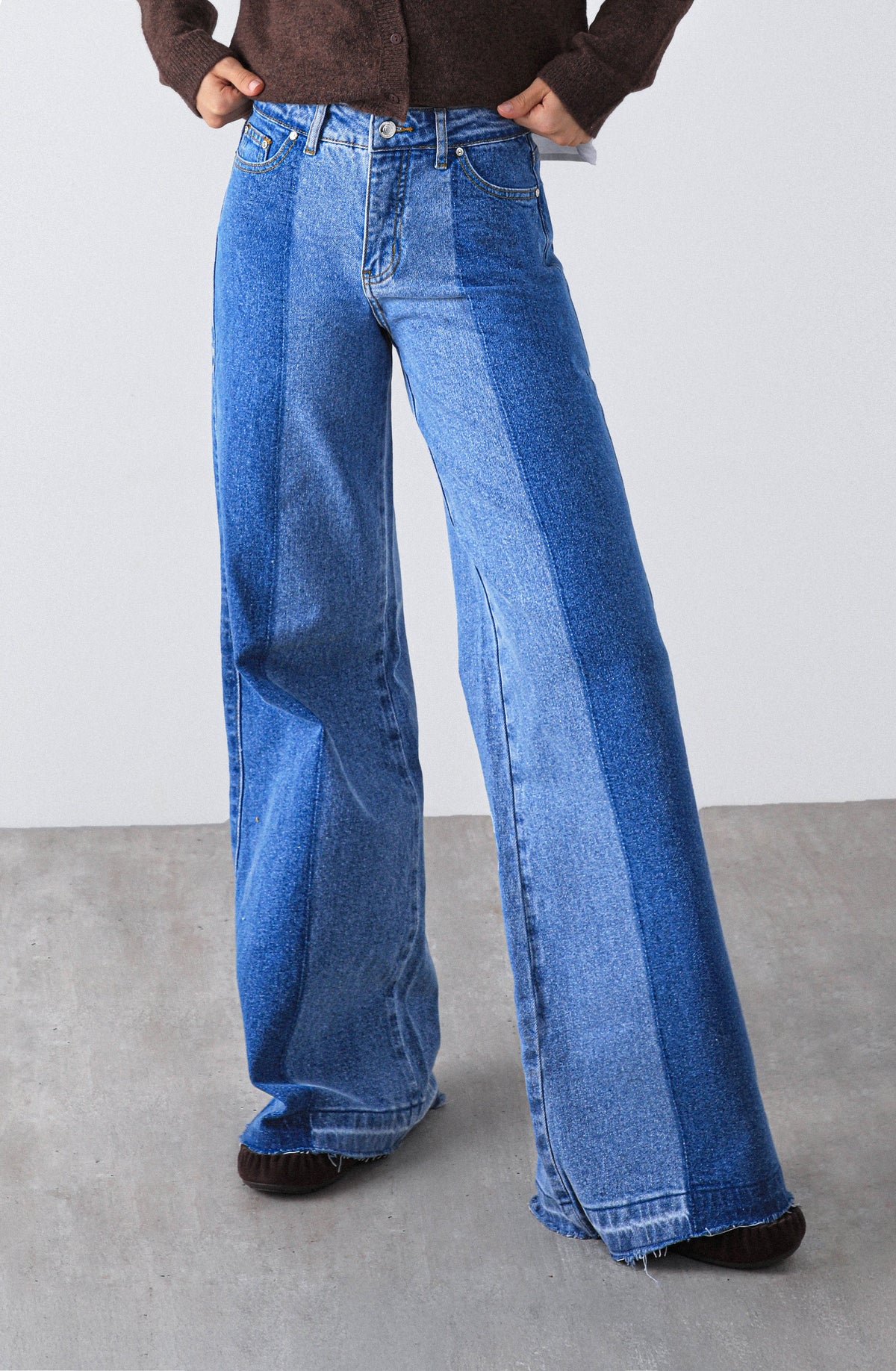 Pantalón Bicolor Blue