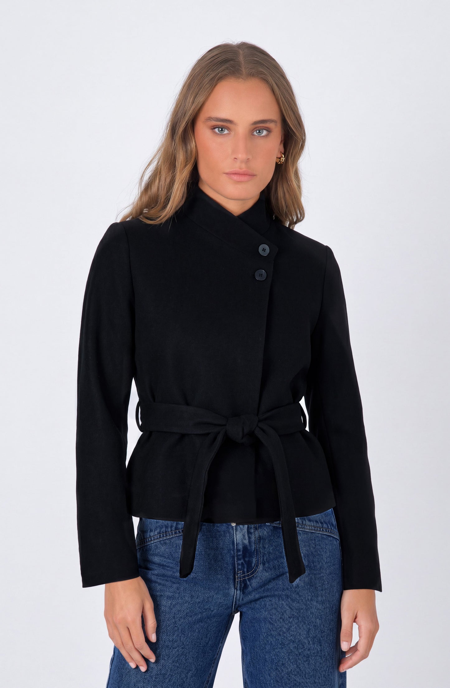 Blazer Cruzado Lazo Black