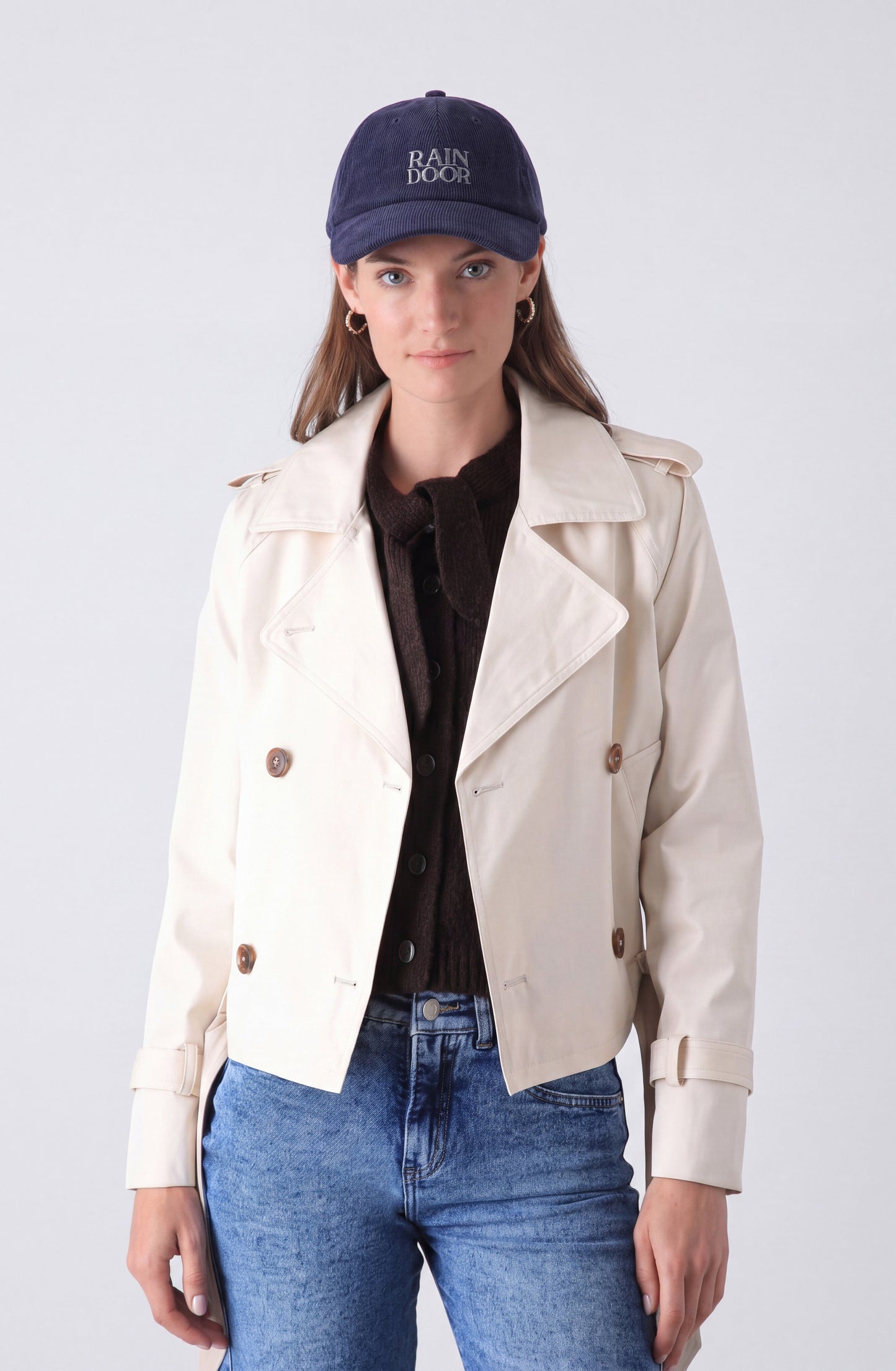 Jockey Logo Cotelé Navy
