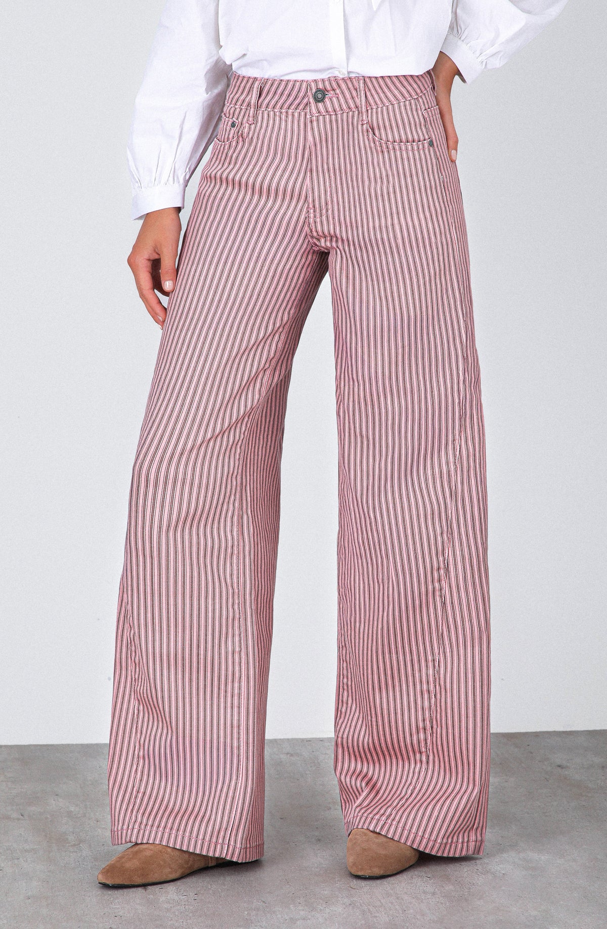 Pantalón Rayas Rose
