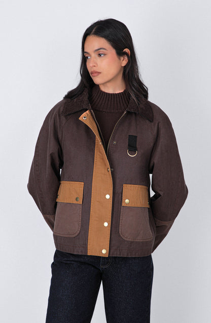 Casaca Encerada Brown