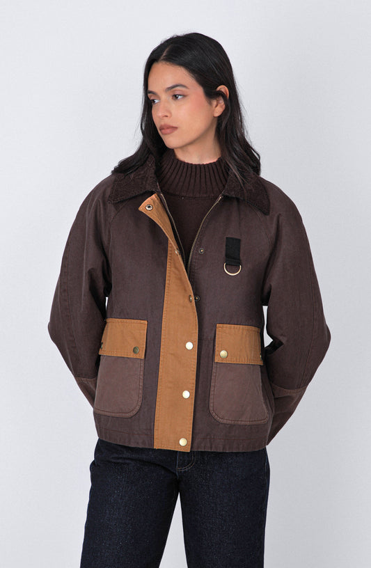 Casaca Encerada Brown