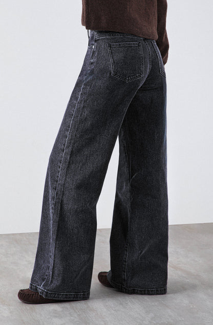 Pantalón Low Rise Black