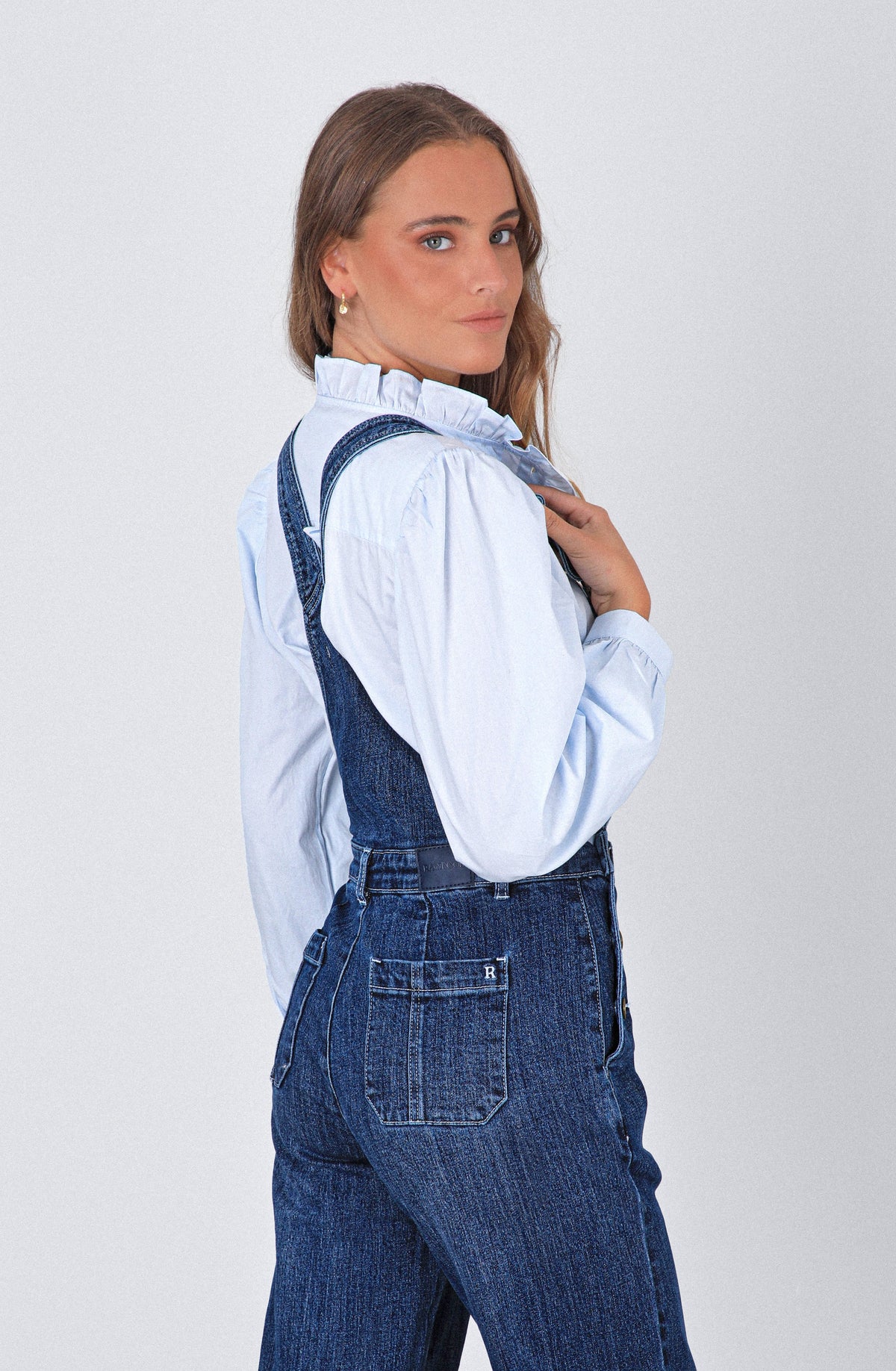 Jardinera Denim Blue