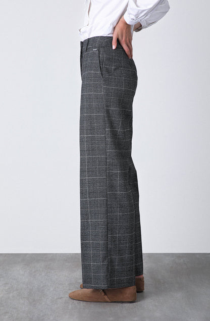 Pantalón Tejido Lurex Grey