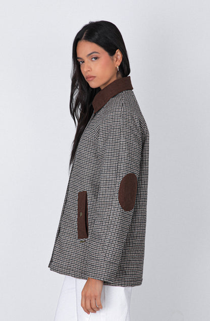 Casaca Tejida Print