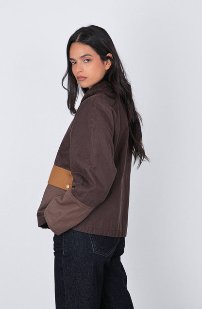 Casaca Encerada Brown