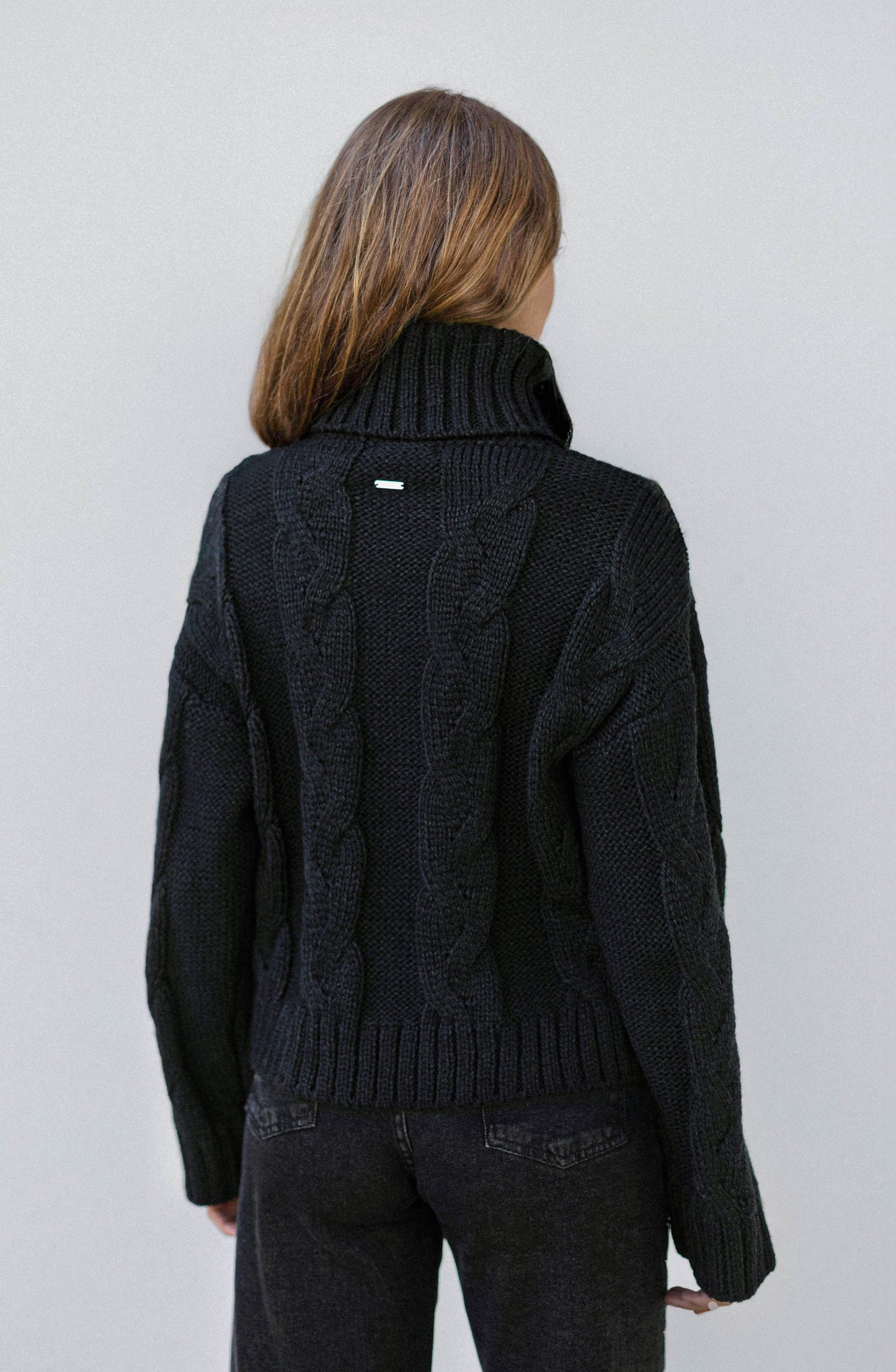 Sweater Trenzado Black