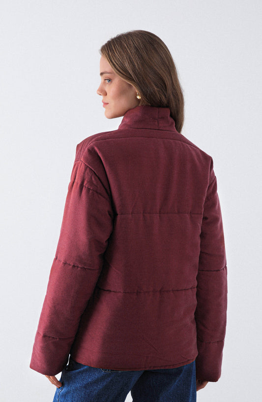 Casaca Lazo Cruzado Burgundy