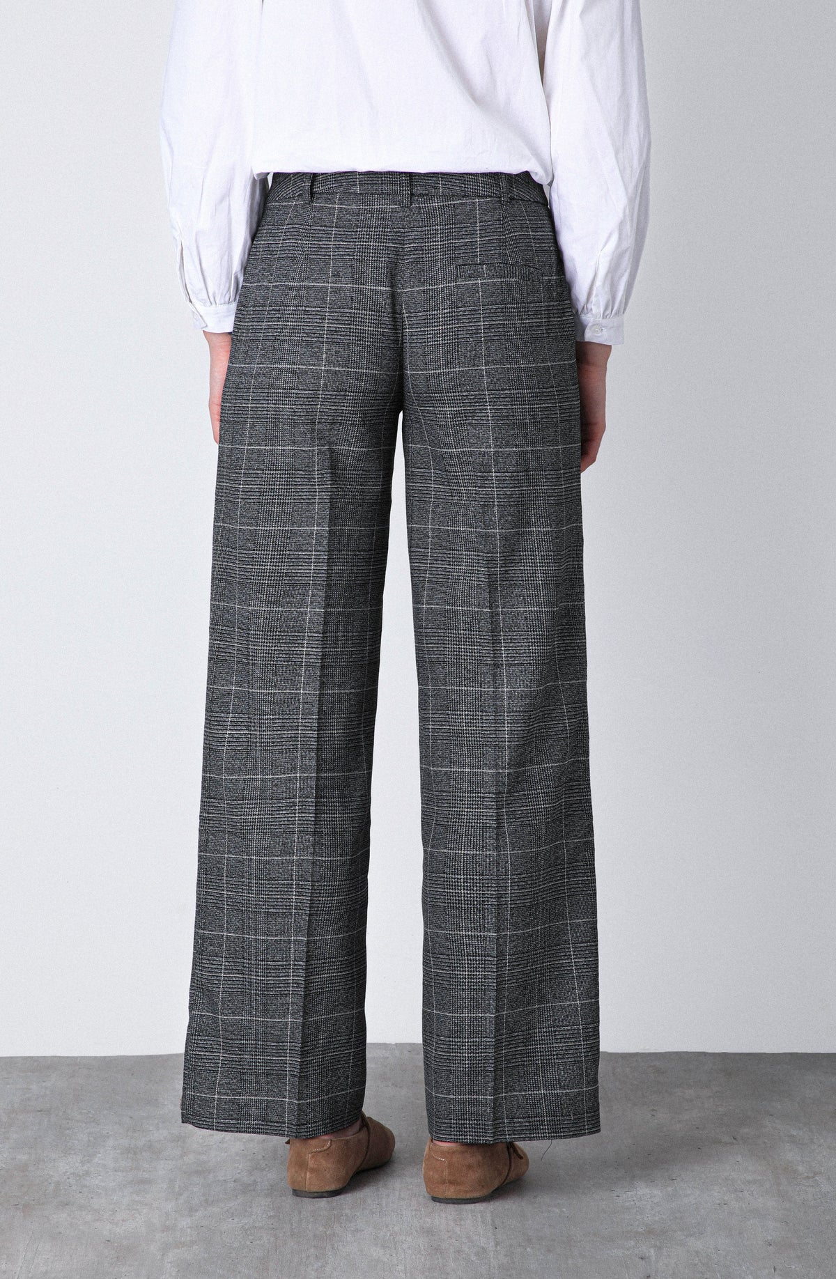 Pantalón Tejido Lurex Grey